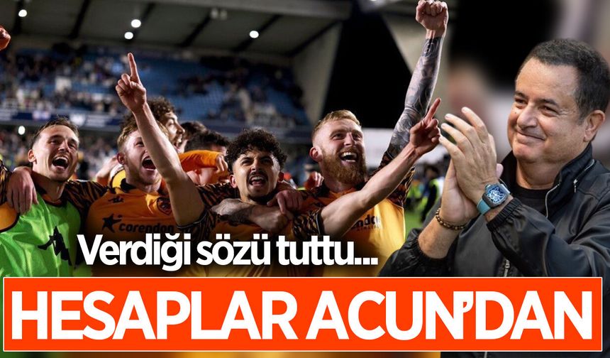 Acun Ilıcalı futbolculara verdiği sözü tuttu! Las Vegas'ta sınırsız kutlama!