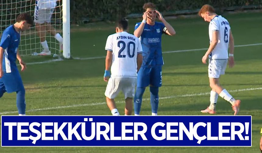 Aydın Büyükşehir Belediyespor averajla elendi