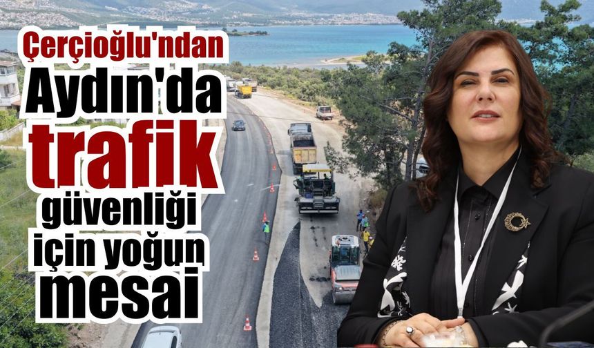 Aydın'da ilçe ilçe ulaşım altyapısı güçleniyor