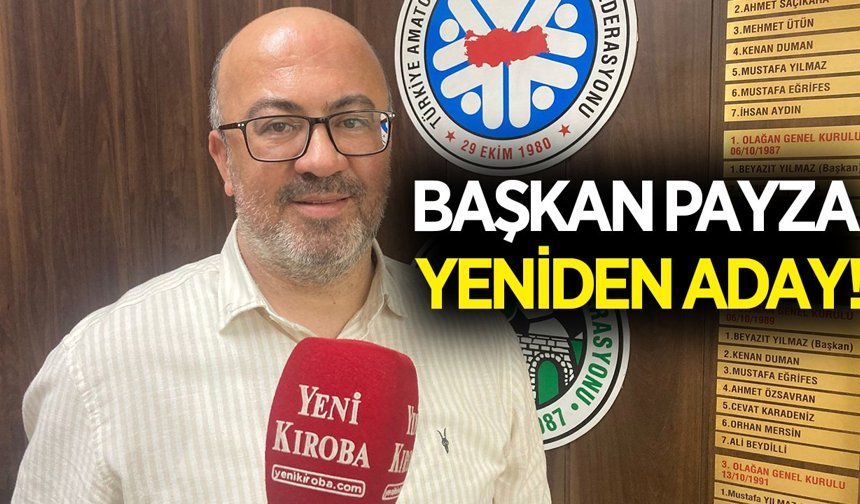 Aydın ASKF Başkanı Payza, yeniden aday olacak
