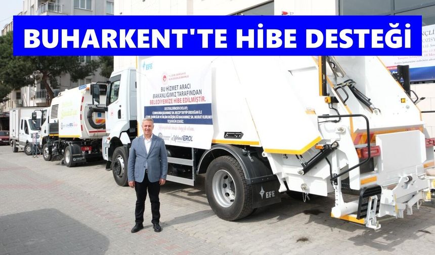 Buharkent'te hibe desteği