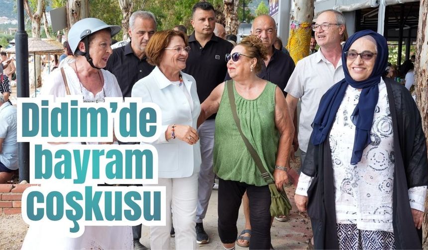 Didim’de bayram coşkusu