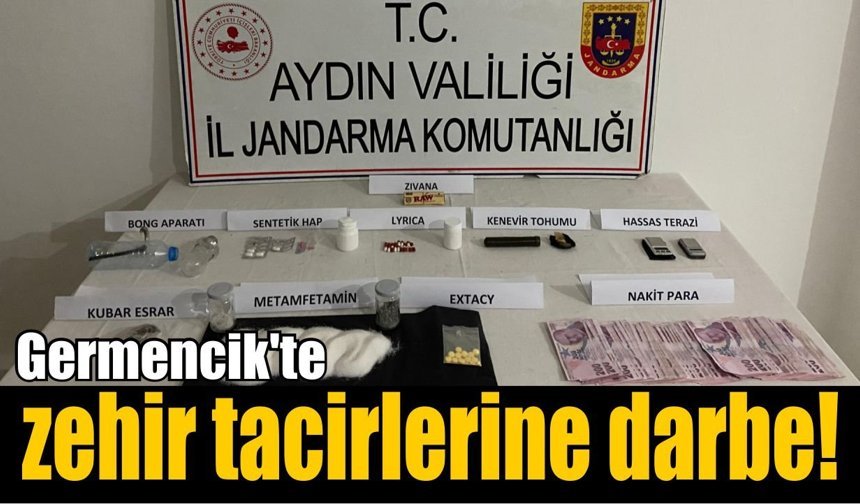 Germencik’te uyuşturucu operasyonu: 5 gözaltı