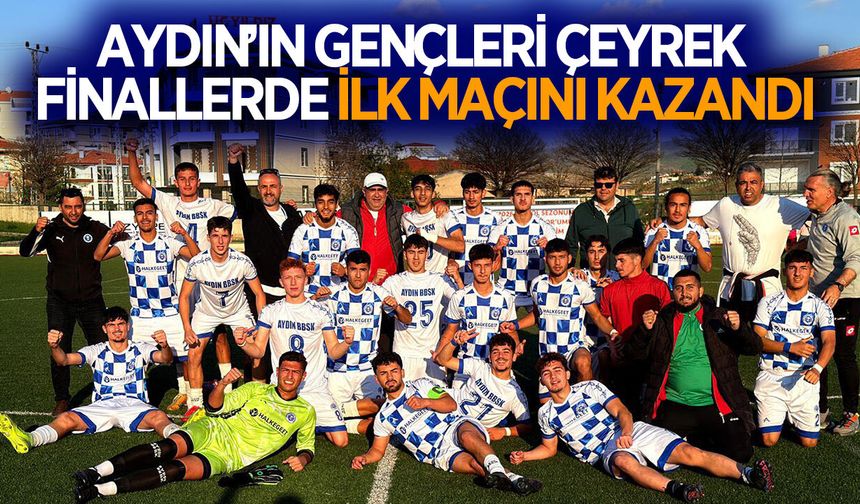 Aydın’ın gençleri Arnavutköy’ü tek golle geçti