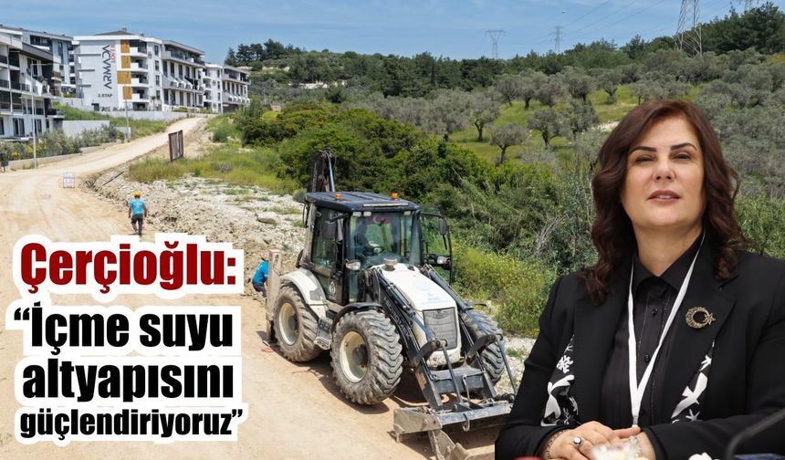 Kuşadası İkiçeşmelik’te ASKİ içme suyu hattını yeniliyor
