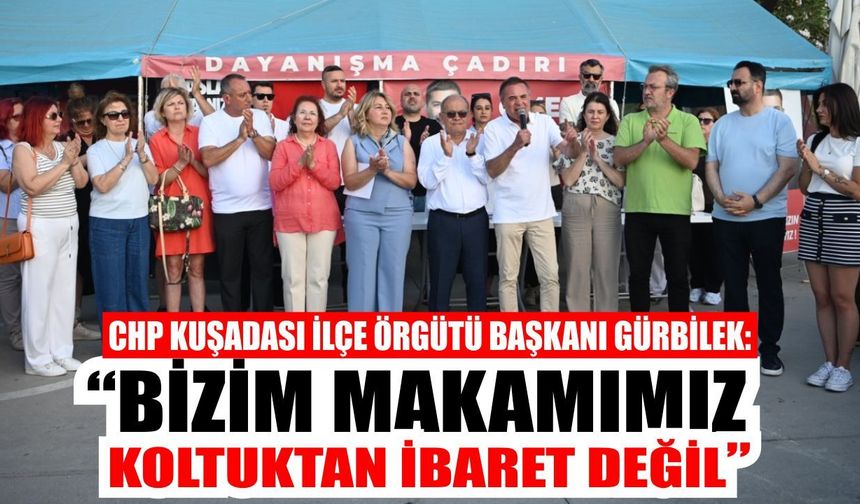 Kuşadası’nda CHP cephesinden sert çıkış