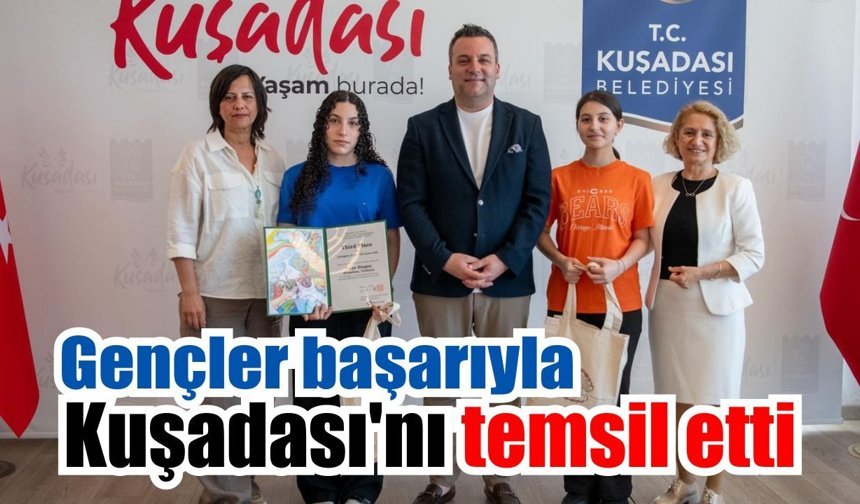 Kuşadası’nda gençlerden ulusal ve uluslararası başarı