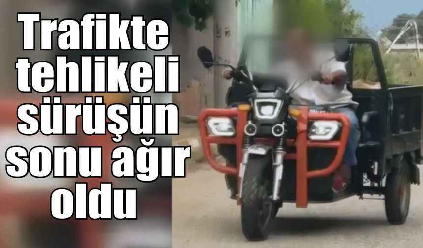 Nazilli’de alkollü sürücüye ağır ceza