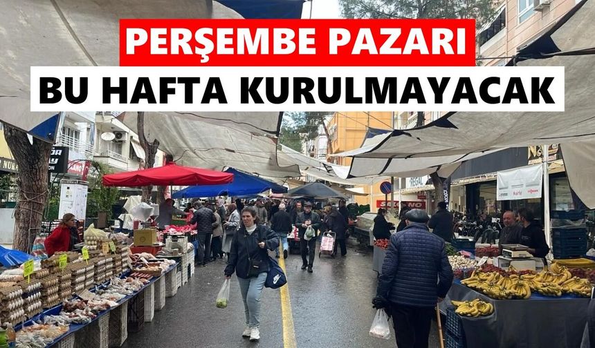 Nazilli’de bayram öncesi pazar mesaisi