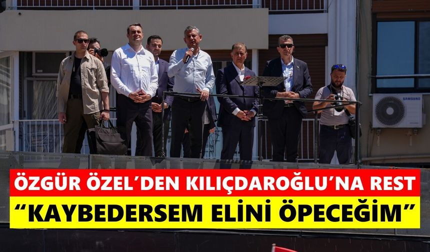 Özgür Özel İzmir'de partililere seslendi