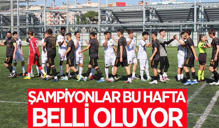Aydın 2.Amatör Küme'de bu hafta şampiyonlar belli olacak