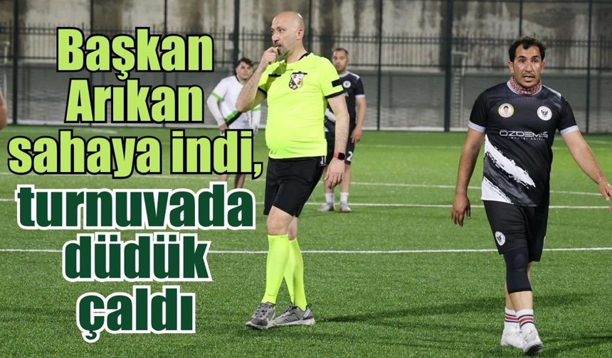 Söke turnuvasında başkandan sürpriz