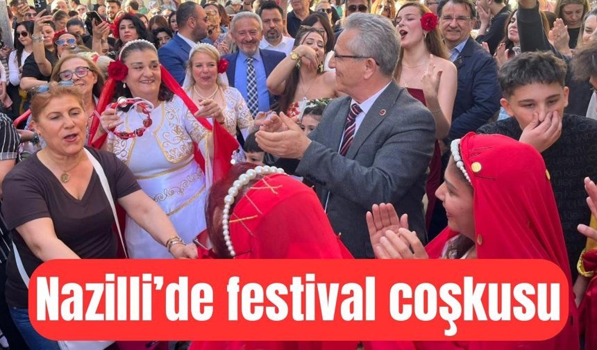 Nazilli'de baharın gelişi coşkuyla kutlandı