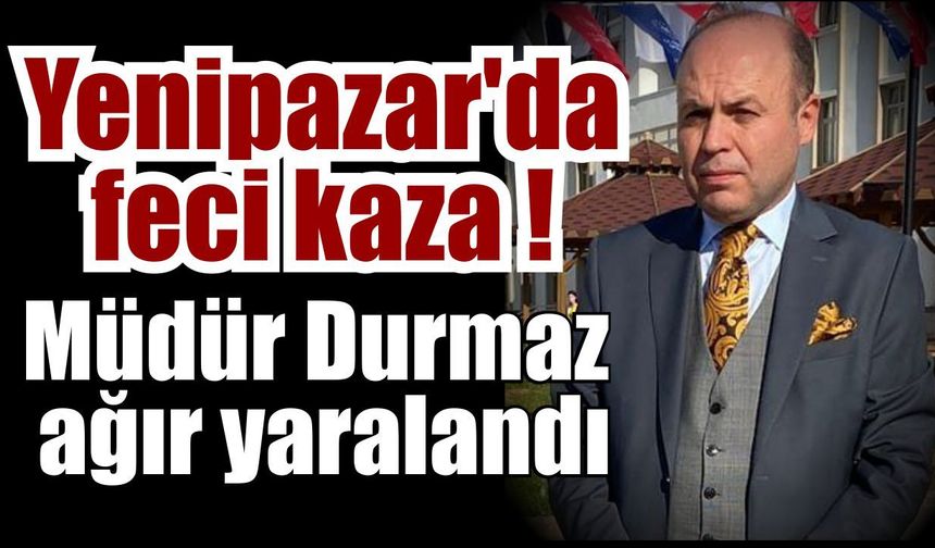 Yenipazar’da feci kaza!