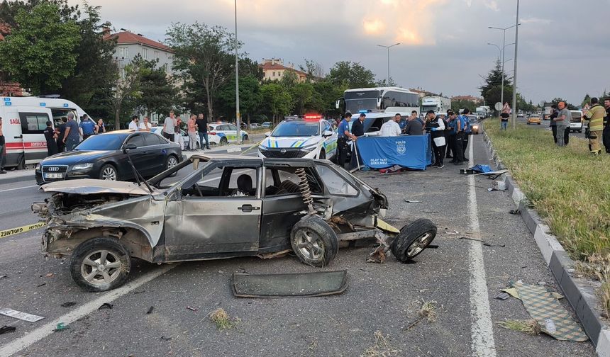 Takla atan otomobilde acı son: 17 yaşındaki genç hayatını kaybetti