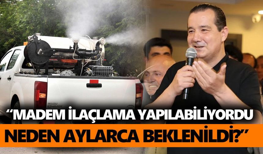 AK Parti’li Kendirlioğlu’ndan Efeler Belediyesi'ne ilaçlama sorusu