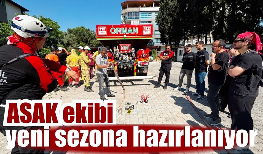 ASAK’tan Aydın’da yangın eğitimi