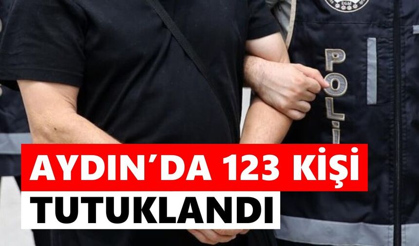 Aydın emniyeti 2 haftada suça göz açtırmadı: 297 aranan şahıs yakalandı