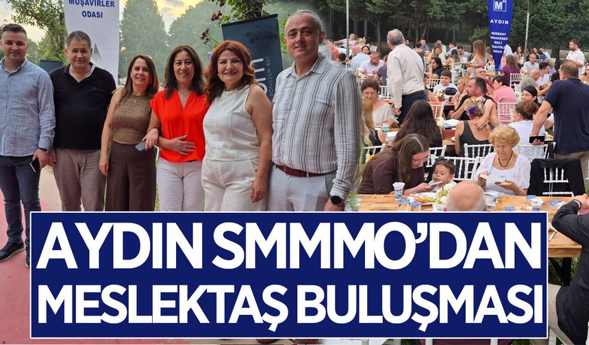 Aydın SMMMO yaza barbekü partisiyle 'merhaba' dedi