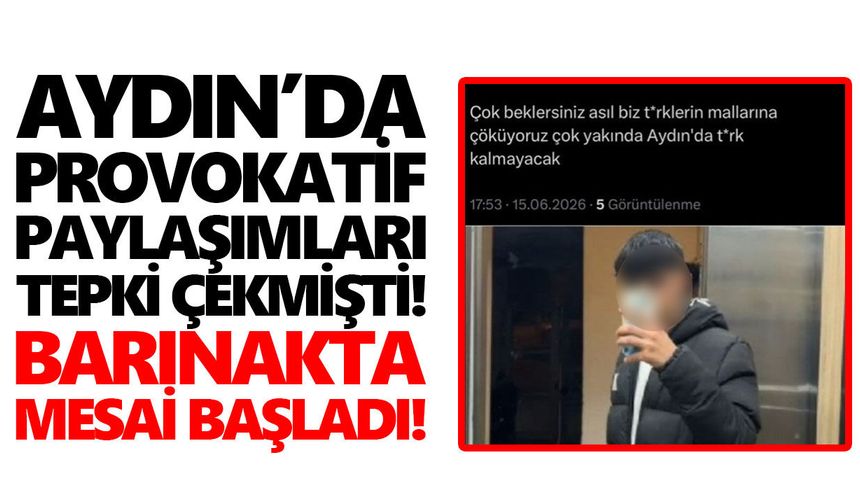 Aydın’da provokatif paylaşımları tepki çekmişti! Barınakta mesaiye başladı
