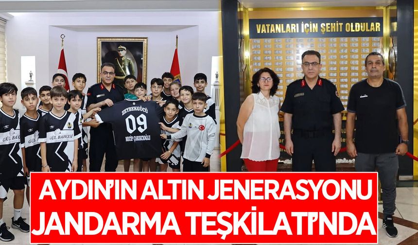 Aydın'ın altın jenerasyonu Jandarma Teşkilatı'nda