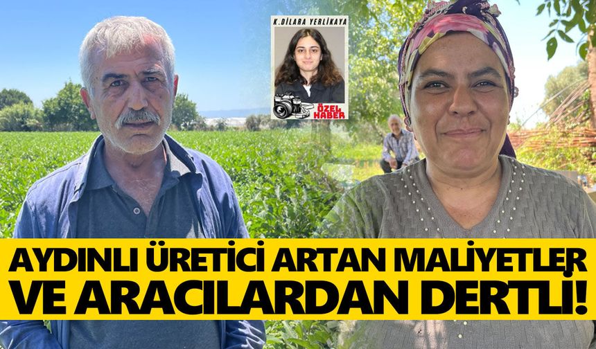 Aydınlı üretici artan maliyetler ve aracılardan dertli!