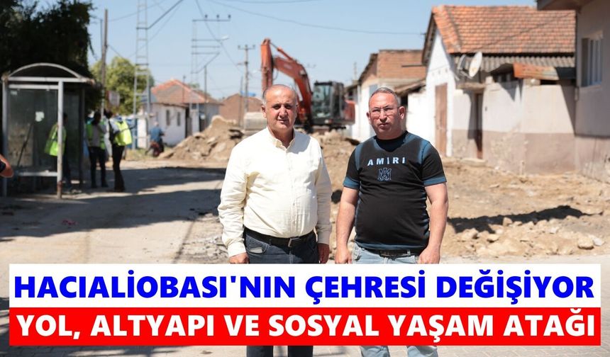 Başkan Kaya'dan Hacıaliobası'na hizmet hamlesi