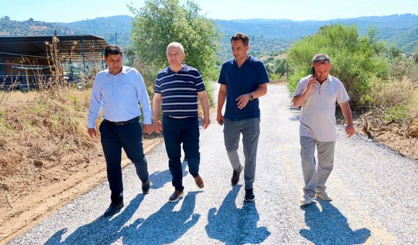 Başkan Kıvrak’tan Evciler’e yol yatırımı