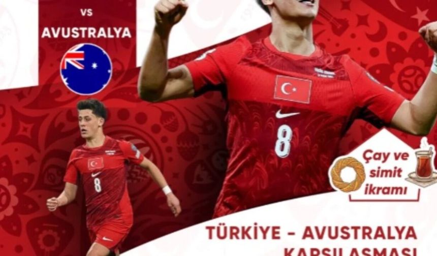 Bozdoğan'da milli heyecan