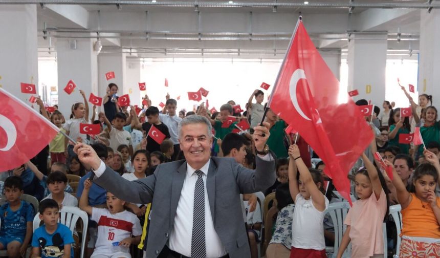 Buharkentli çocuklar doyasıya eğlendi