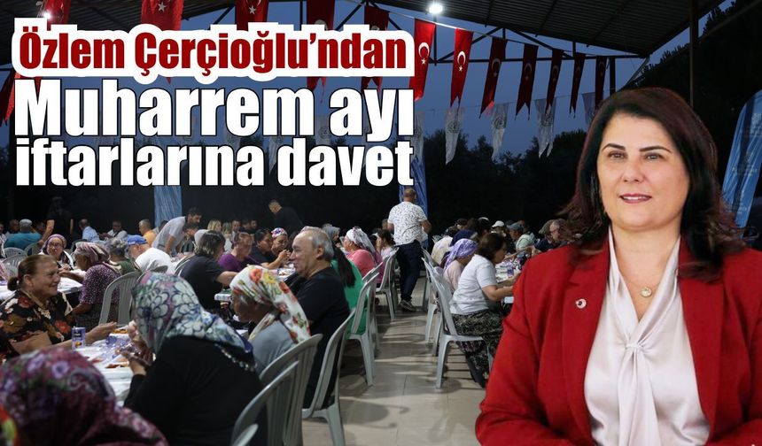 Çerçioğlu vatandaşları iftar sofralarında buluşturuyor