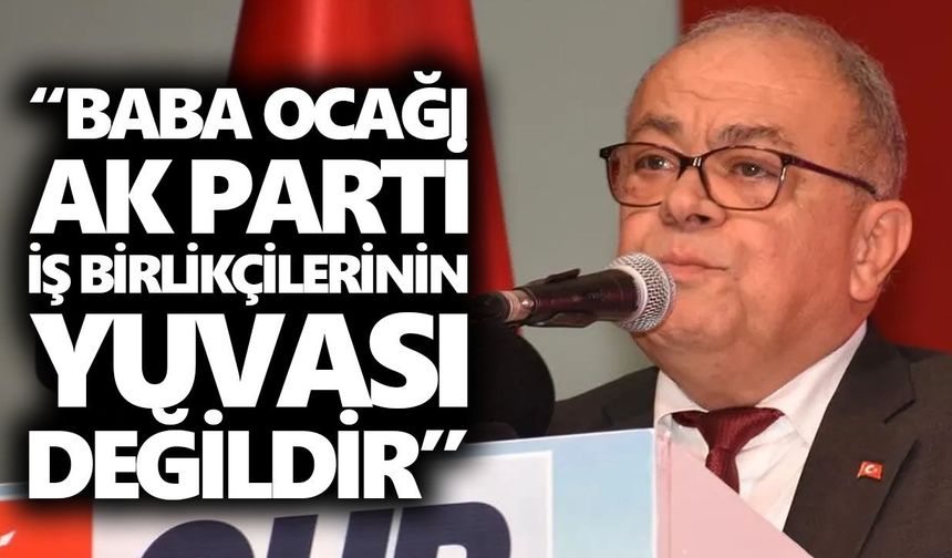 CHP’li Saatçı’dan dikkat çeken açıklama!