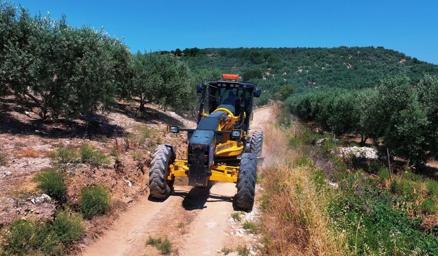 Didim Belediyesi yol ağını güçlendiriyor