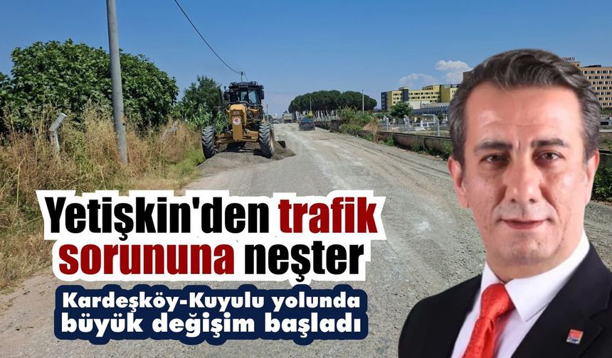 Efeler Belediyesi düğmeye bastı, hastane yolu genişliyor