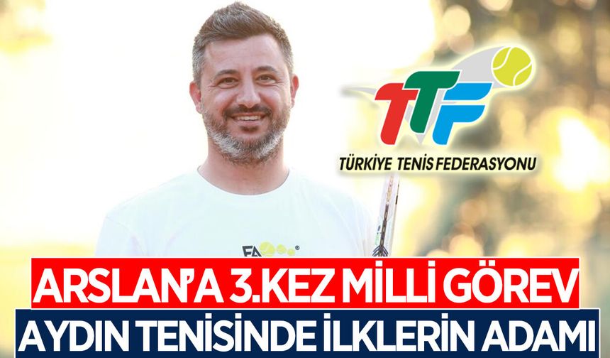 Aydınlı antrenör Engin Arslan, Milli Takım kadrosunda