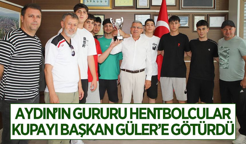 Türkiye üçüncüsü Köşk Bld Doğanspor'dan Başkan Güler'e ziyaret