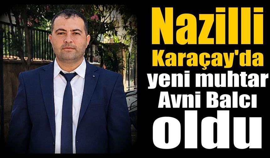 Karaçay Mahallesi yeni muhtarını seçti