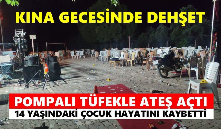 Kına gecesi kana bulandı, 1 çocuk öldü 4 kişi yaralandı