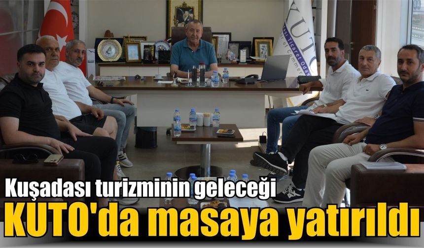 Kuşadası turizmi ve çarşı esnafının sorunları masaya yatırıldı