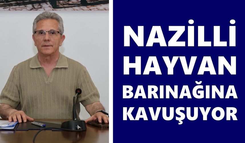 Nazilli hayvan barınağına kavuşuyor