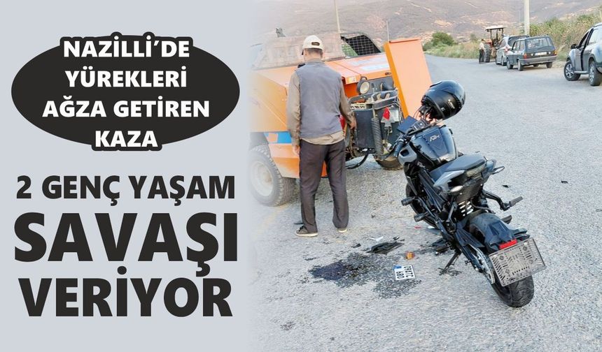 Nazilli Yazırlı Mahallesi’nde feci kaza