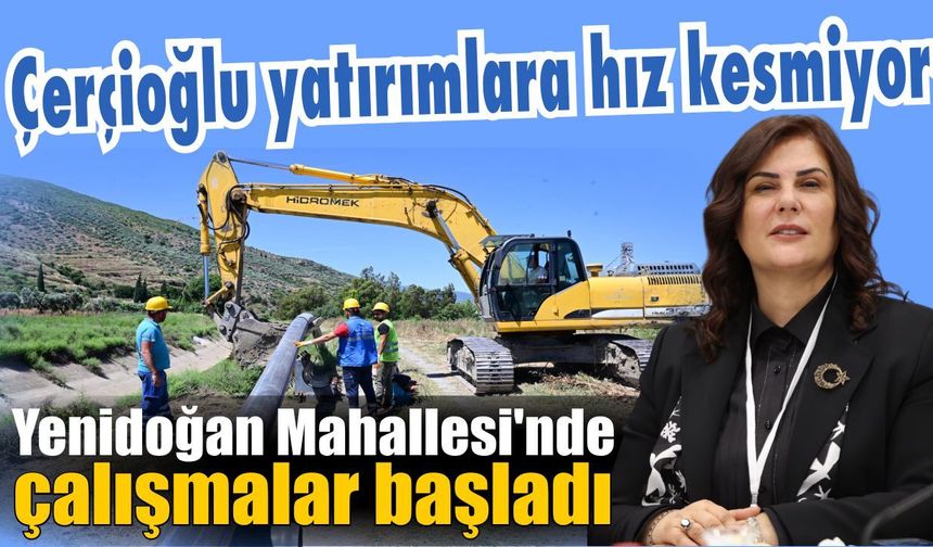 Söke’nin içme suyu ağı modernize ediliyor