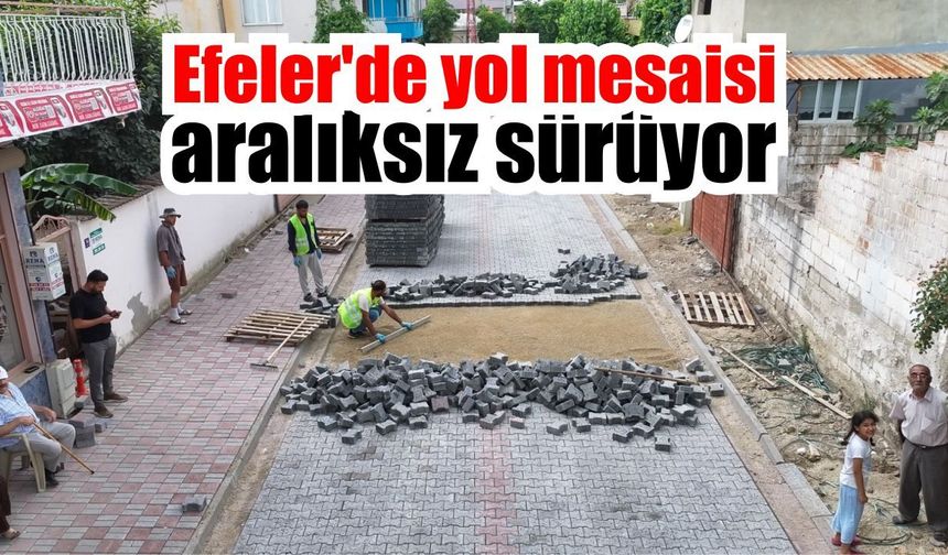 Umurlu’da yollar yenileniyor