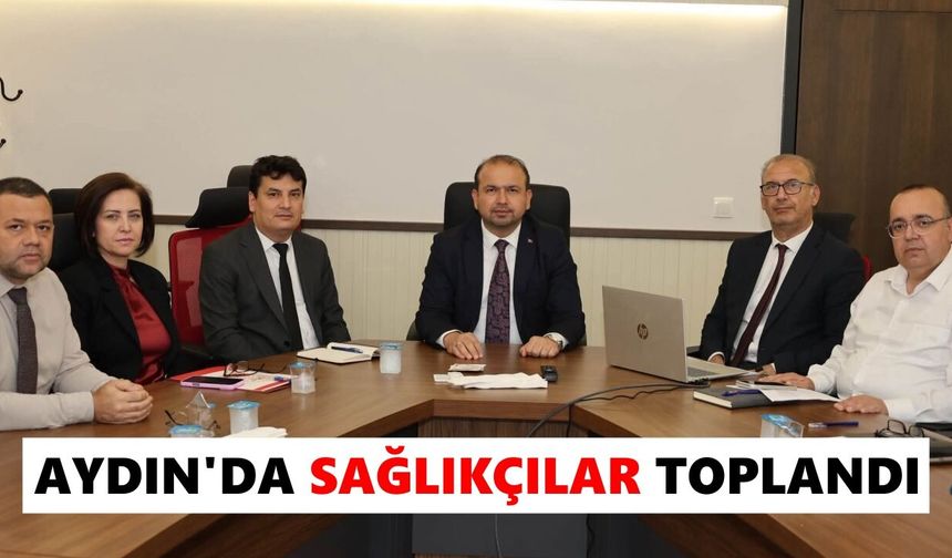 Aydın'da sağlıkçılar toplandı
