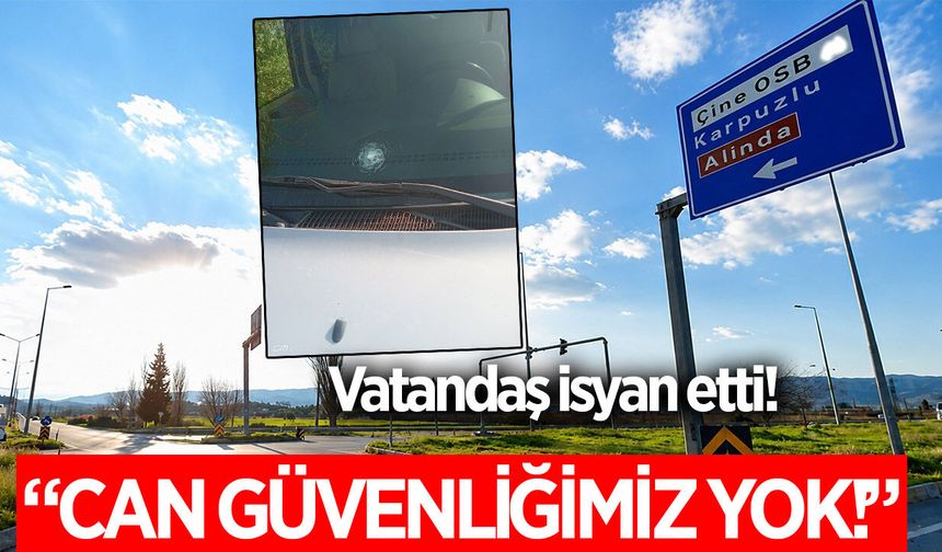 Aydın'da vatandaş isyan etti! "Can güvenliğimiz yok"