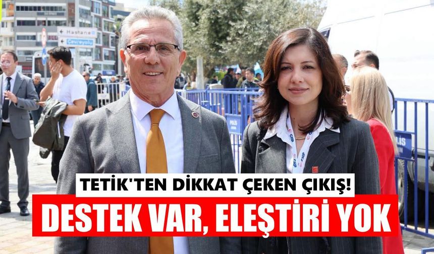 Başkan Tetik'in açıklaması tartışma yarattı