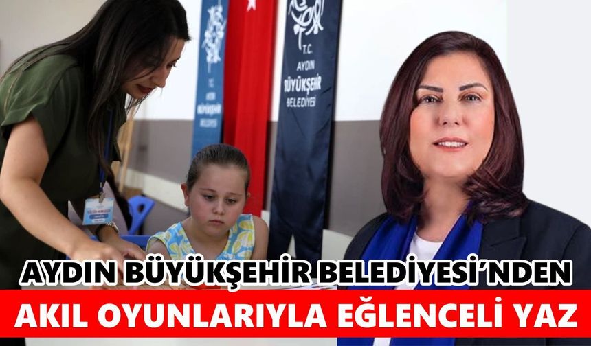 Çerçioğlu'ndan zekâ geliştiren yaz etkinliği