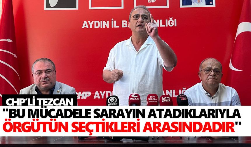 CHP Aydın'da görevden alma kararlarına karşı birlik ve mücadele mesajı!