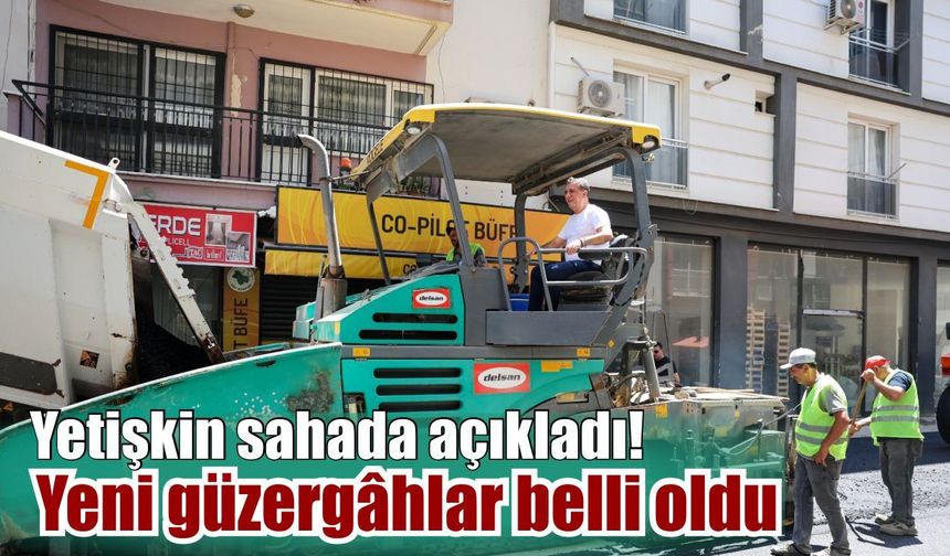 Efeler'de yol seferberliği sürüyor! Başkan Yetişkin yeni güzergahları açıkladı