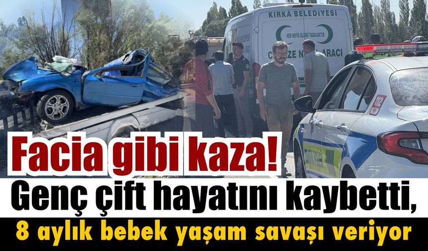 Genç çiftin son yolculuğu faciayla bitti!